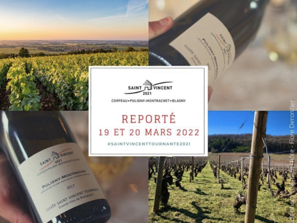 Par prudence sanitaire, Corpeau – Puligny-Montrachet, Blagny reportent à nouveau la Grande Saint-Vincent tournante de Bourgogne en mars 2022 