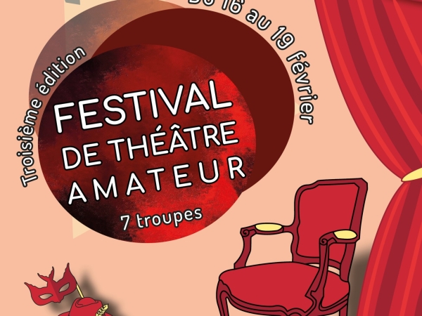 Trois coups pour la troisième édition du Festival de Théâtre Amateur !