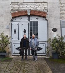 Bernard Gros, chargé de Projets Vinicoles au sein d’Axima réfrigération France (ARF), et Pierre Bouget, Gérant du Domaine de Cardon à Rully.