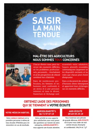 Face aux difficultés, il convient de ne pas rester isolé