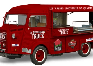 Les viandes limousines font leur promotion dans un "tub"