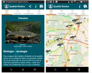 L’application mobile "Qualité des rivières" permet à tous de connaître la santé des cours dans le bassin Rhône Méditerranée Corse