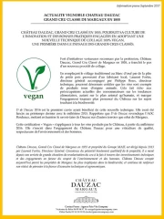 Un Grand cru Vegan de très mauvais goût à Bordeaux