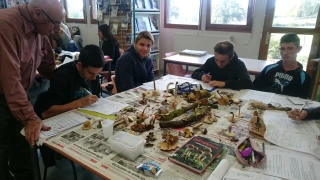 Initiation à la mycologie au lycée de la nature et de la forêt de Velet