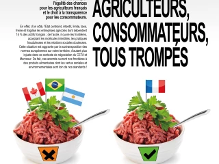 Pourtant suspendues, les négociations en vue d'un accord de libre échange avec le Mercosur se poursuivent...