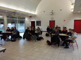 Les élèves délégués de l'EPL de Fontaines à Verdun pour le devoir de mémoire aux morts de la "Grande guerre"