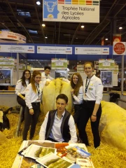 Les lycéens de Fontaines ont fait le show au Salon de l'agriculture à Paris
