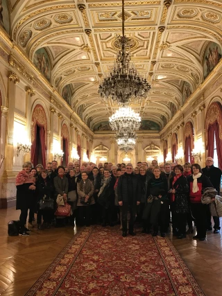 Les médaillés agricoles de Saône-et-Loire étaient récemment en visite à L'Assemblée nationale...