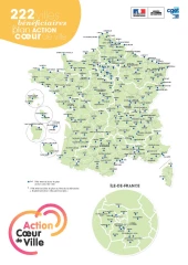 222 villes éligibles au plan de revitalisation des centres-villes