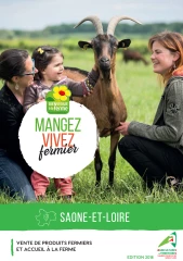 Le guide "Bienvenue à la Ferme" 2018 de Saône-et-Loire est disponible.