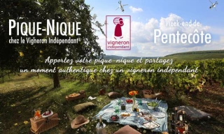 Pendant le week-end de la Pentecôte, les Vignerons indépendants vous invitent à prendre votre pique-nique chez eux...