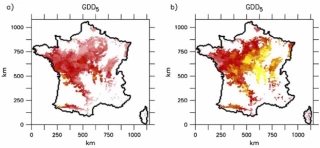 Le changement climatique peut-il augmenter le risque de gelées tardives ?
