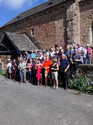 La randonnée à Joncy fut une journée magnifique : soleil, convivialité et beaux panoramas étaient réunis.