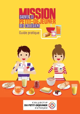 Le petit-déjeuner à la reconquête des collégiens