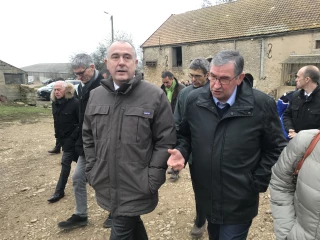 Des points de vue convergents suite à la visite du ministre de l'Agriculture