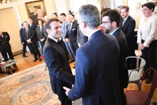 Pour Emmanuel Macron, l’agriculture au début d’une mutation
