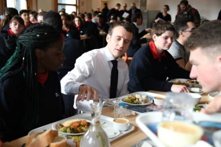 Visite présidentielle au Lycée et CFPPA de la Nature et de la Forêt de Velet