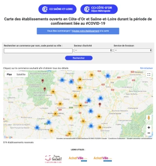Un fort soutien au commerce local et de proximité