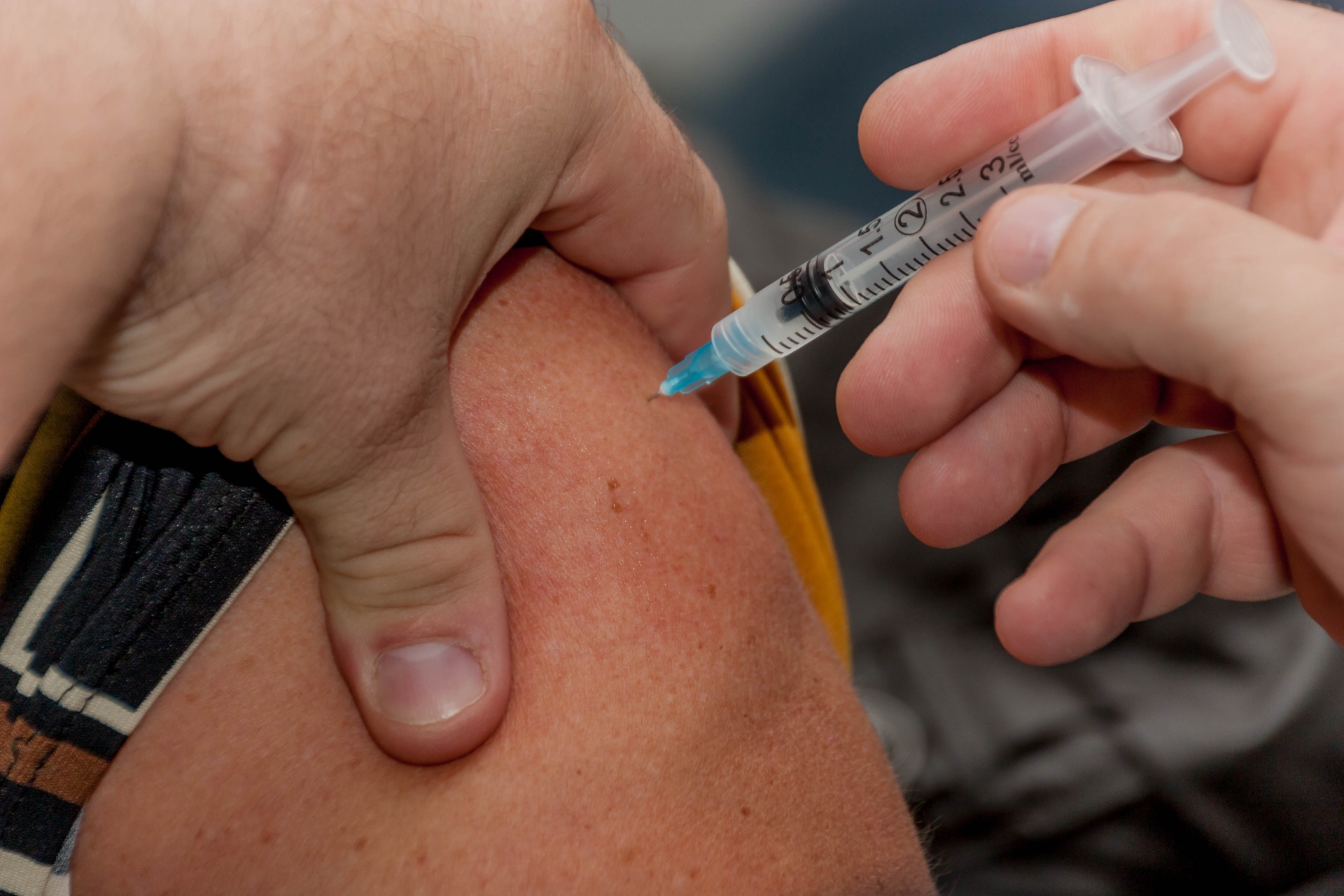 Premier jour de vaccination en Saône-et-Loire
