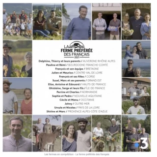 Et maintenant la Ferme préférée des Français !