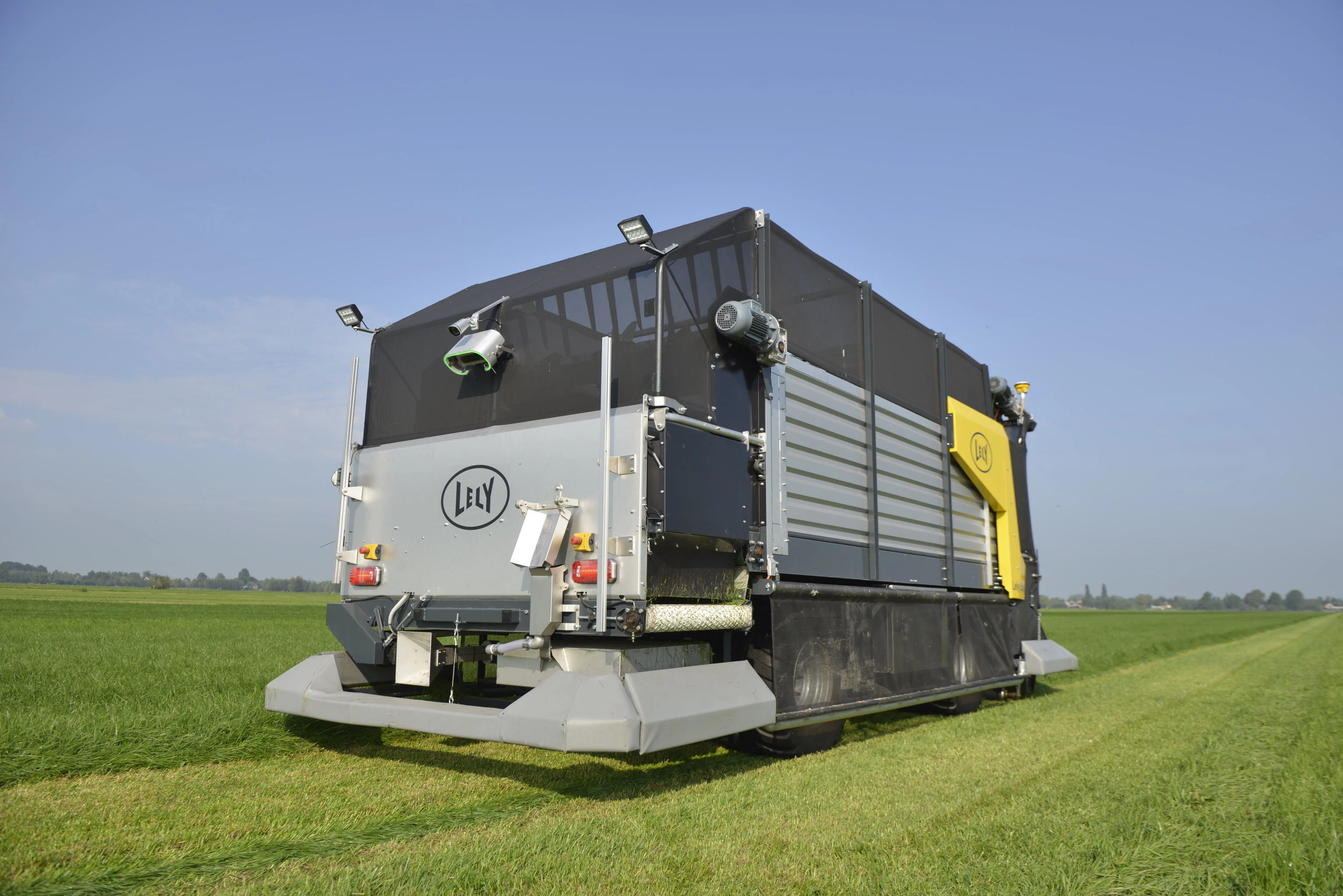 Lely : L’affouragement en vert robotisé