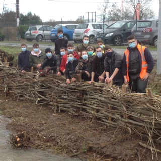 Une « semaine chantier » au lycée de la nature et de la forêt