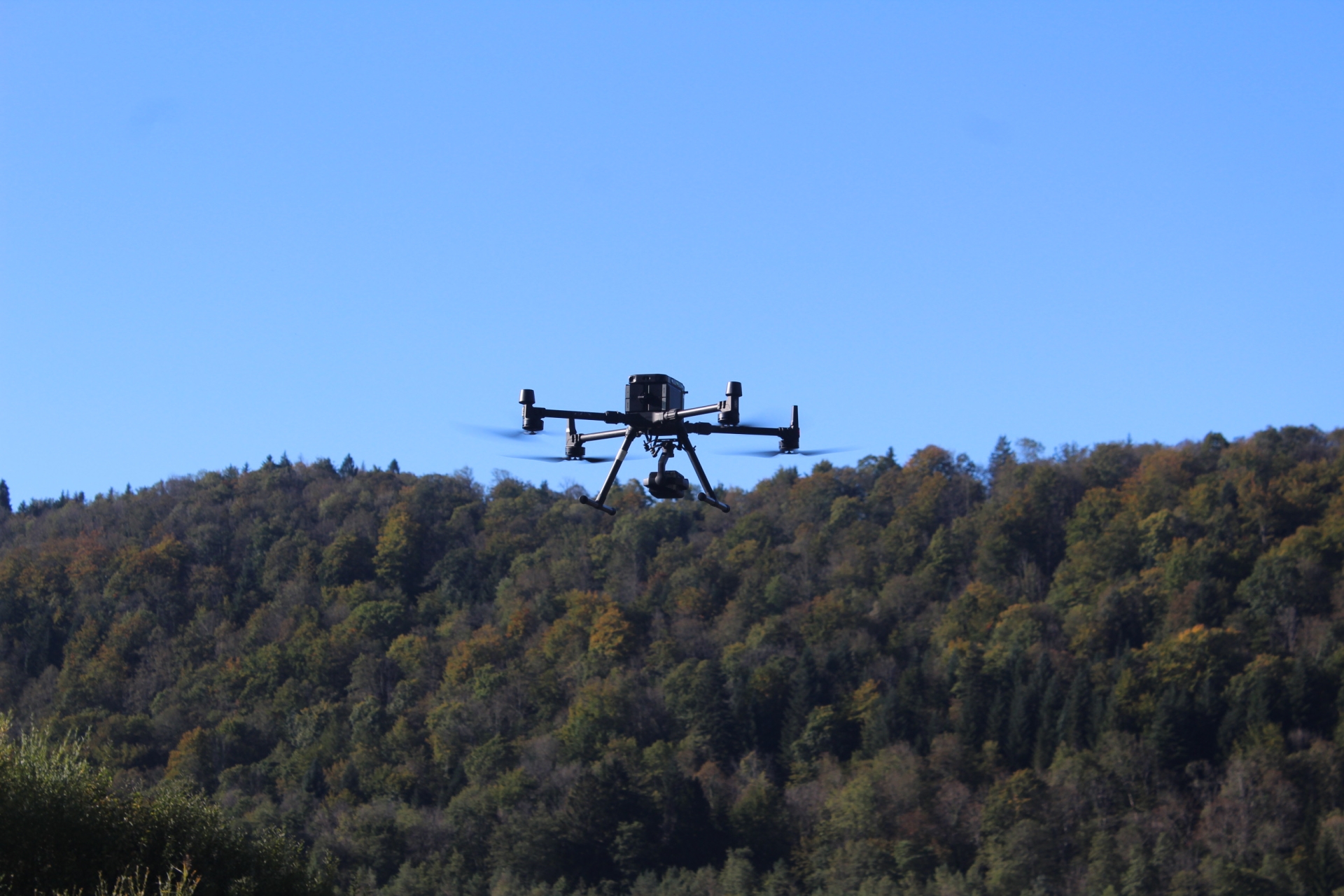 Focus sur le drone des chasseurs jurassiens