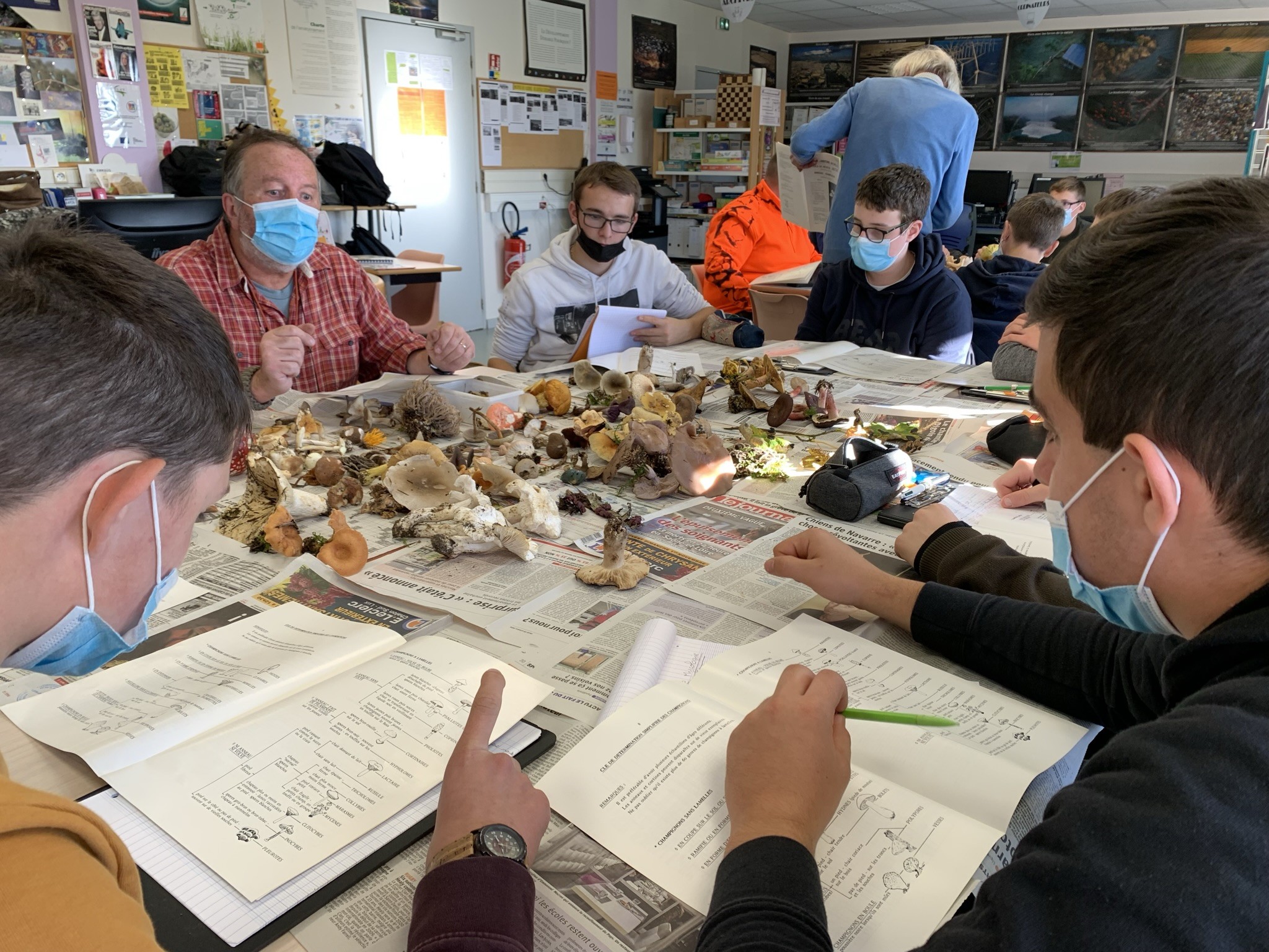 Nombreuses activités au lycée de la Nature et de la Forêt de Velet