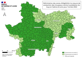 Nouvel arrêté pour la protection des troupeaux soumis au risque de prédation par le loup