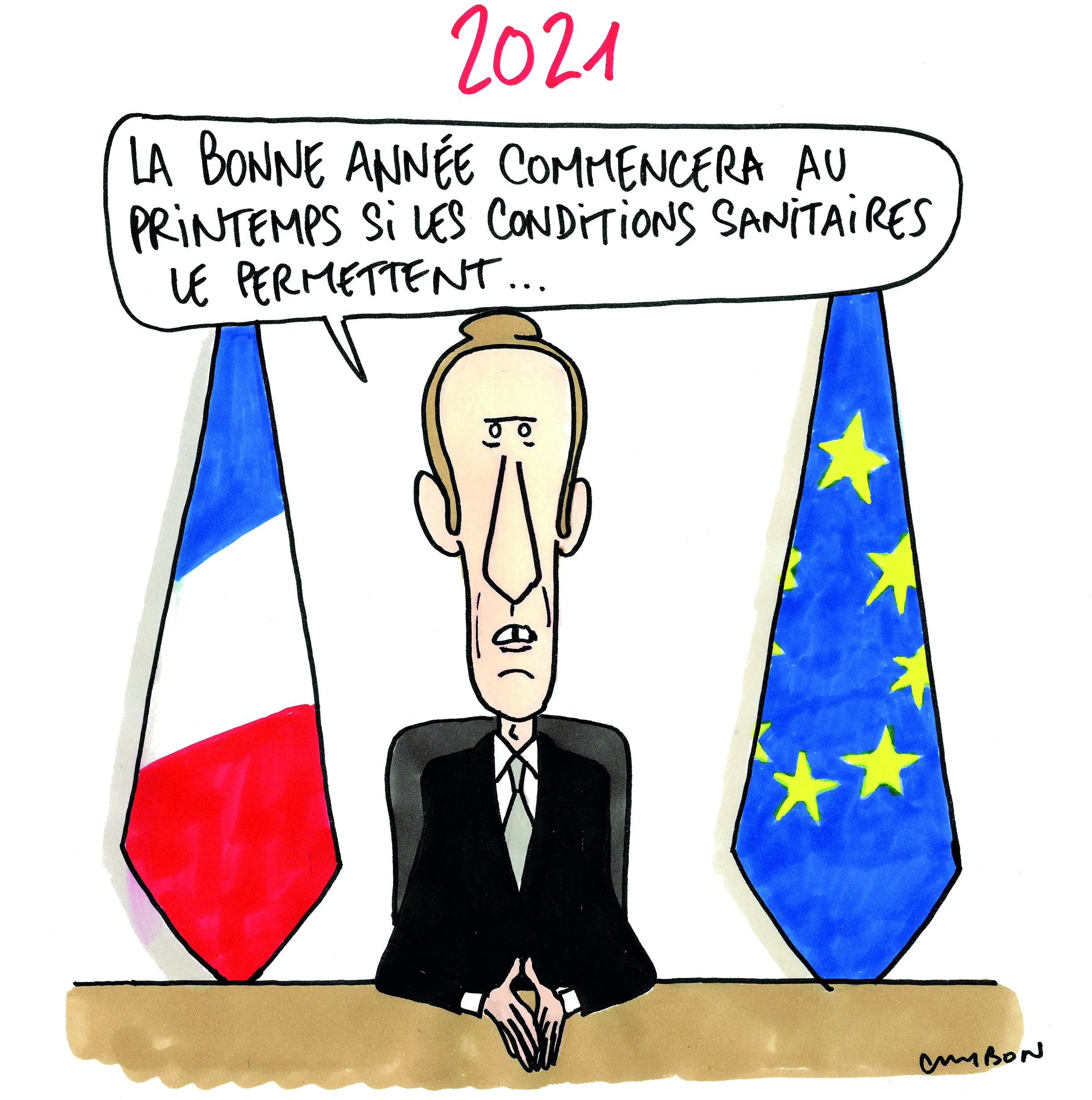 Janvier VOEUX / Une nouvelle année dans l’incertitude de la pandémie de Covid-19
