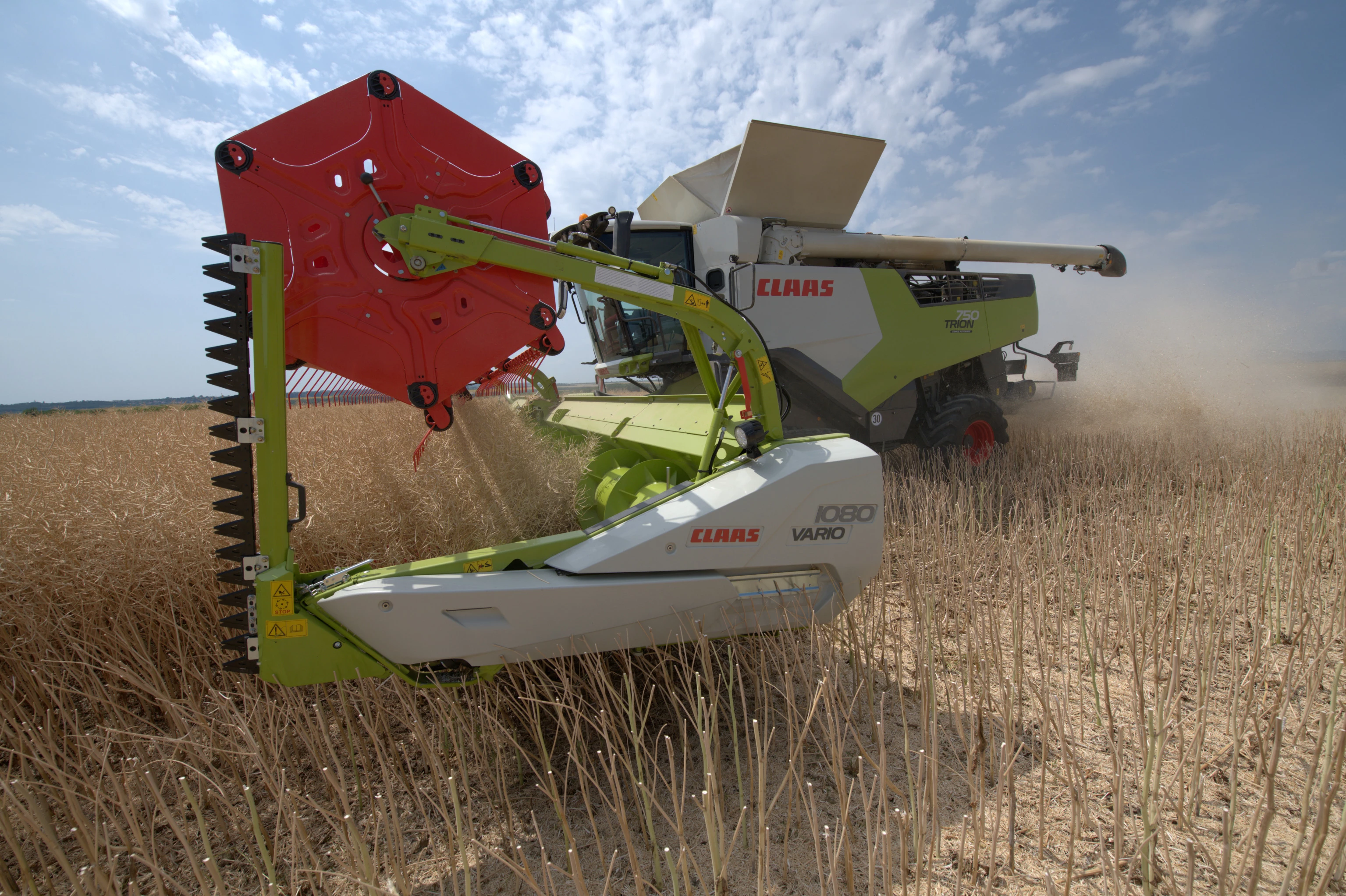 Claas Les grandes coupes Vario gagnent en ergonomie