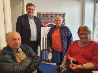 La SDAE à la rencontre du député Rémy Rebeyrotte pour parler des retraites agricoles