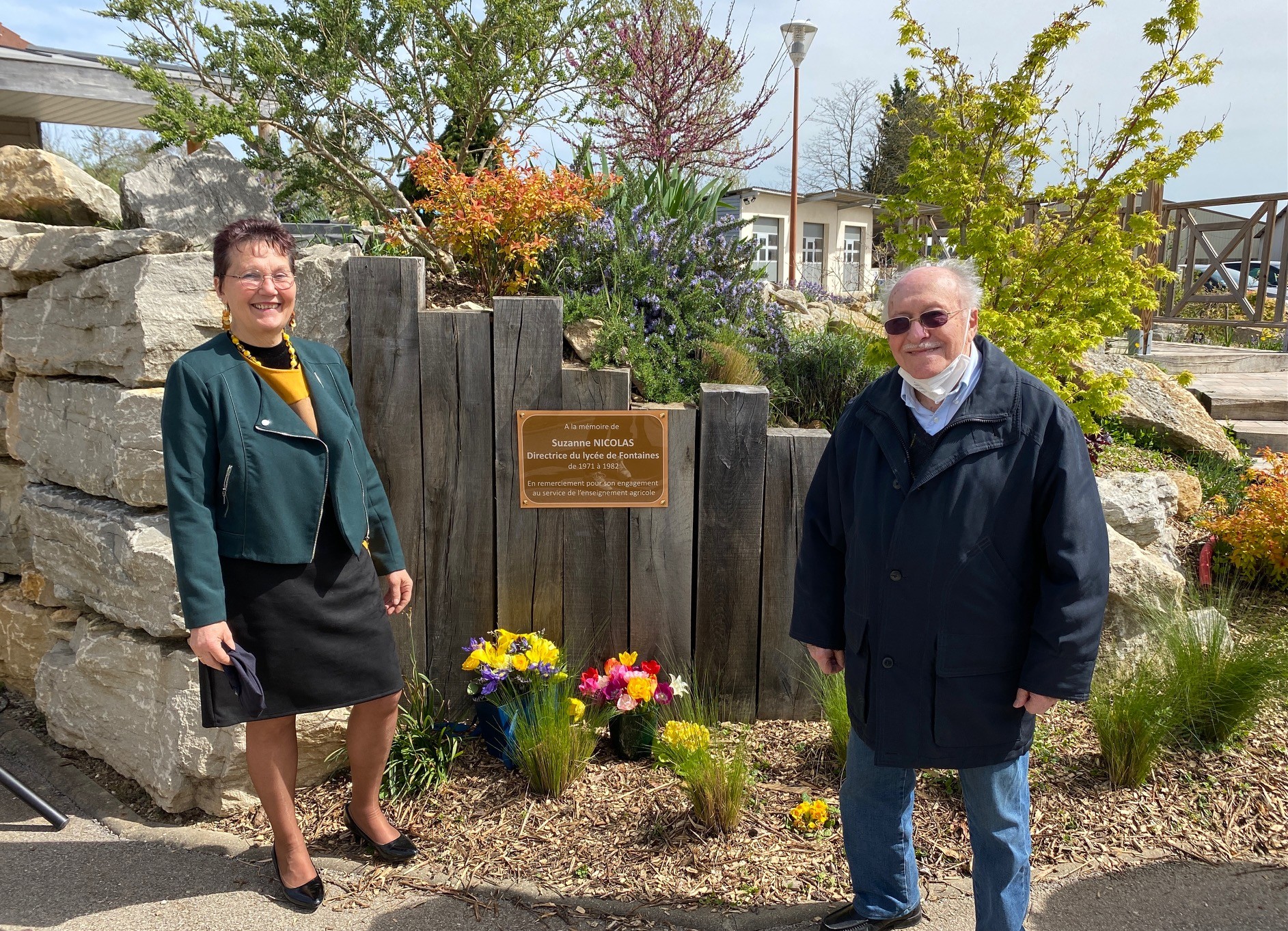 Hommage à Suzanne Nicolas, la "sauveuse" du lycée agricole de Fontaines