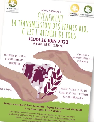 Évènement : Les rendez-vous du Printemps bio en BFC