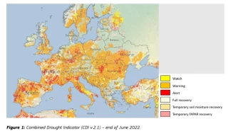 EXCLU WEB / Sécheresse : 46 % de l’Europe exposée