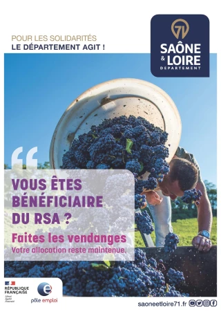 Reconduction du dispositif RSA-Vendanges