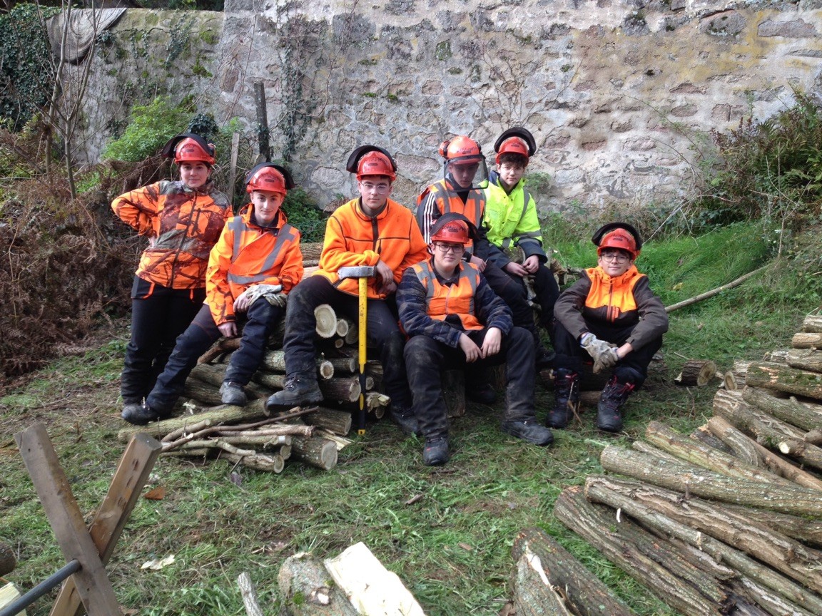 Une « semaine chantier » au lycée de la nature et de la forêt