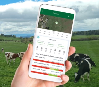 Un assistant prairie dans la poche de l’éleveur