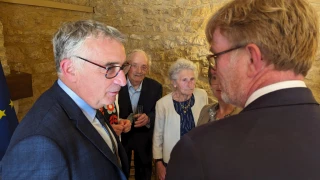 Pierre Botheron élevé au rang de chevalier par le Ministre