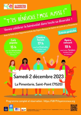 Fête du bénévolat le 2 décembre à Saint-Point