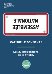 Les candidats aux législatives en Saône-et-Loire ! « Cap sur le bon sens », réclame la FNSEA
