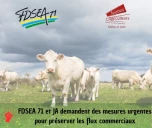 La FDSEA et les JA de Saône-et-Loire demandent des mesures urgentes pour préserver les flux commerciaux