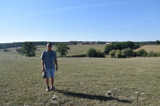 Pierre-Antoir Bailly domine L'Elevage des Cimes qu'il exploite avec sa soeur et son frère.
