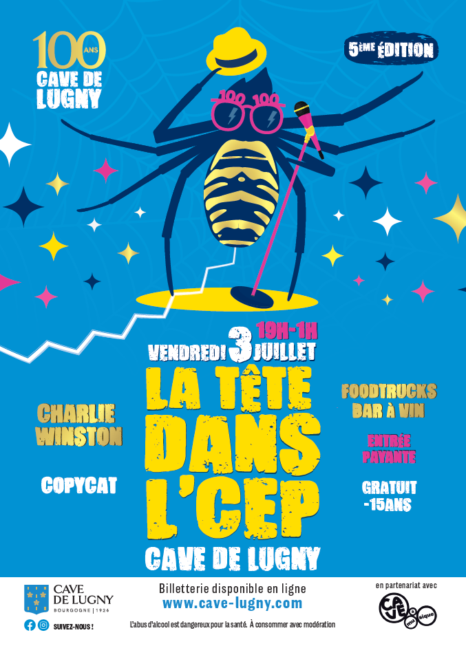 Festival la tête dans l'cep du 3 juillet de 19 h à 1 h