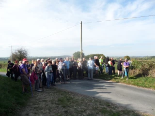 Les randonneurs sont partis à la découverte de la plus grande commune de Saône-et-Loire : Issy-l'Evêque !