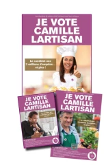 Camille Lartisan entend faire entendre la voix des entreprises de l’artisanat.
