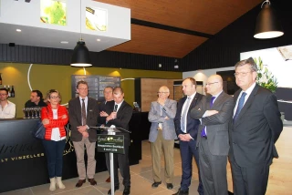 Un nouveau magasin à la Cave des Grands crus blancs à Vinzelles
