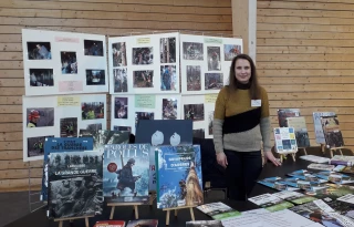 Participation remarquée au salon du livre pour les lycéens de la nature et de la forêt de Velet