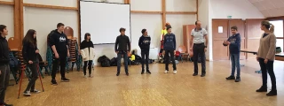Le lycée de la nature et de la forêt de Velet propose à ses élèves de s’initier au théâtre