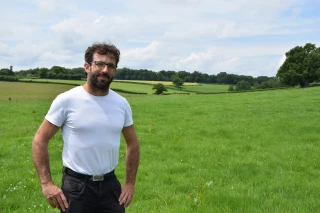 Didier Touillon à Palinges a opté avec succès pour une fauche précoce